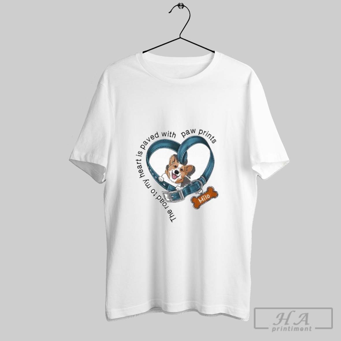 Official The Road To My Heart Is Paved With Paw Prints Milo Shirt