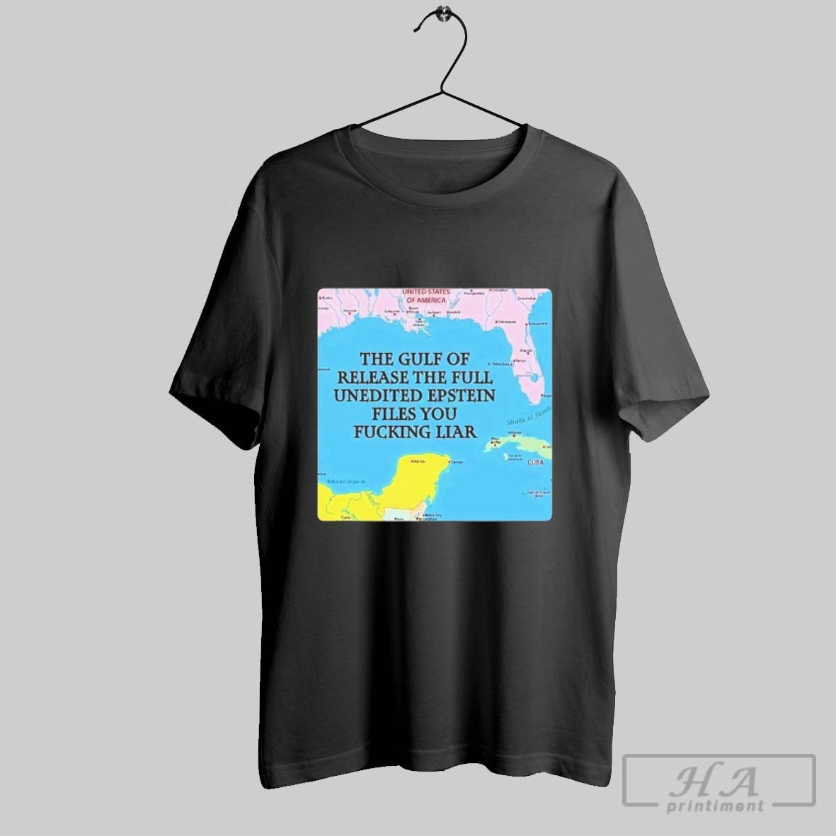 Official The Gulf Of Release The Full Unedited Epstein Files You Fucking Liar Shirt