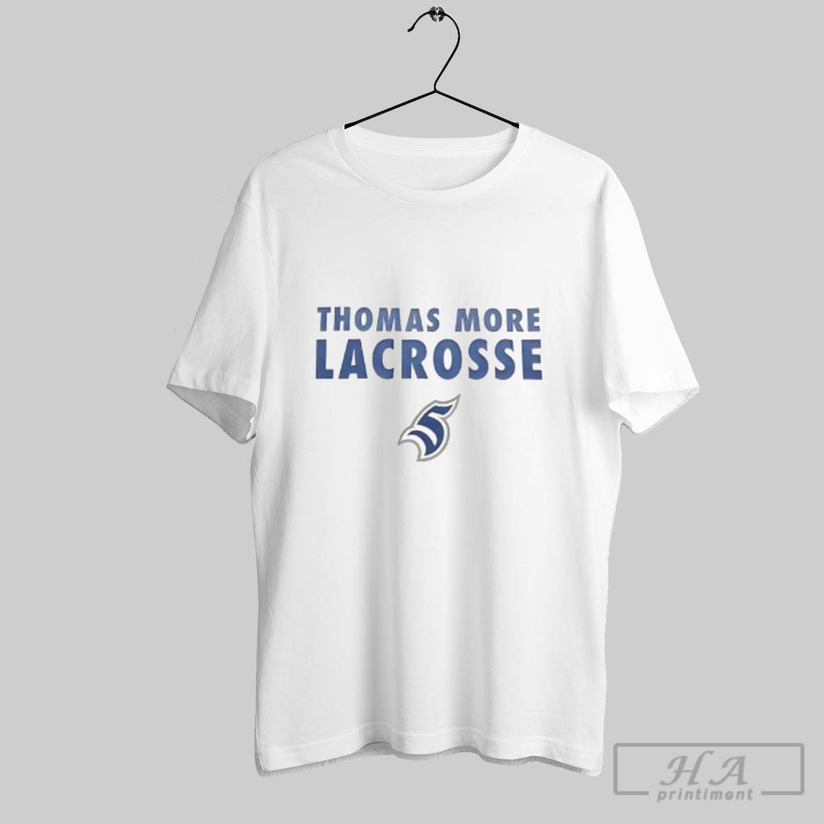 Official Thomas More Lacrosse Logo Of Thomas More University Ladies Shirt