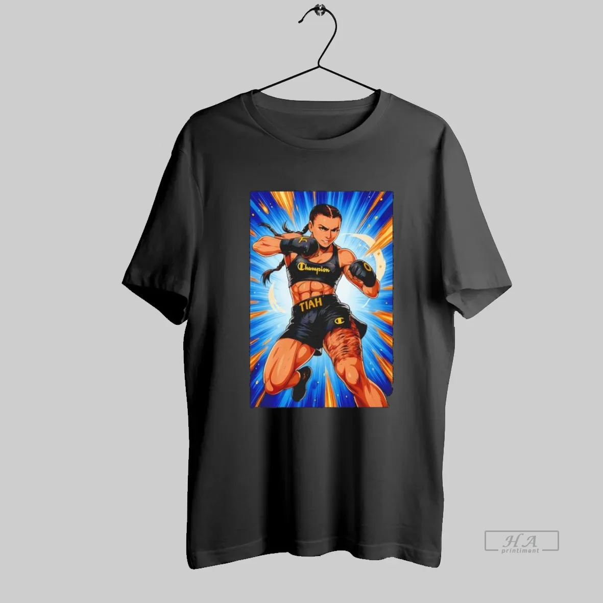 Official Tiah Mai Ayton Champion Comics T Shirt