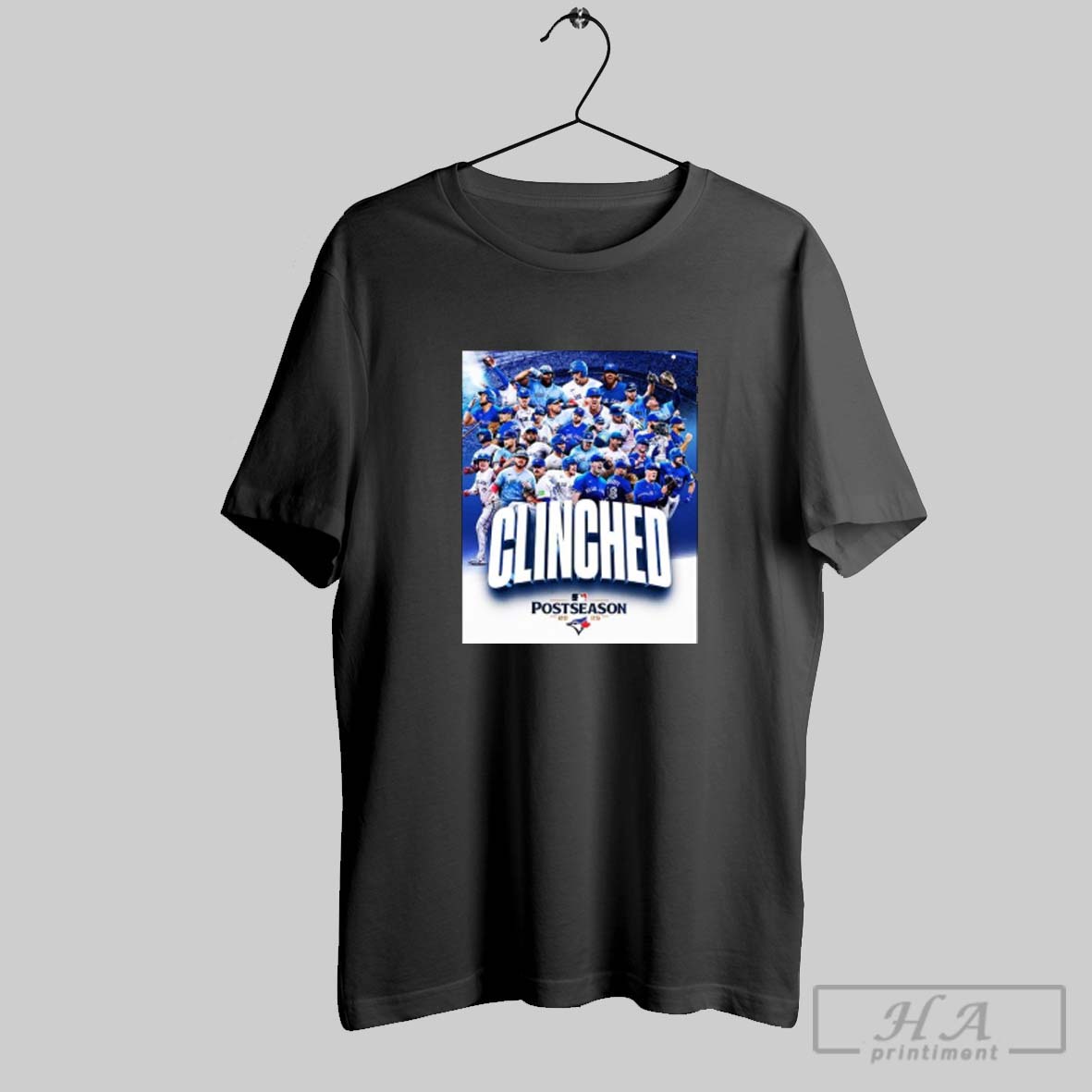 Official Toronto Blue Jays Team Clinched Postseason 2025 Tee Shirt