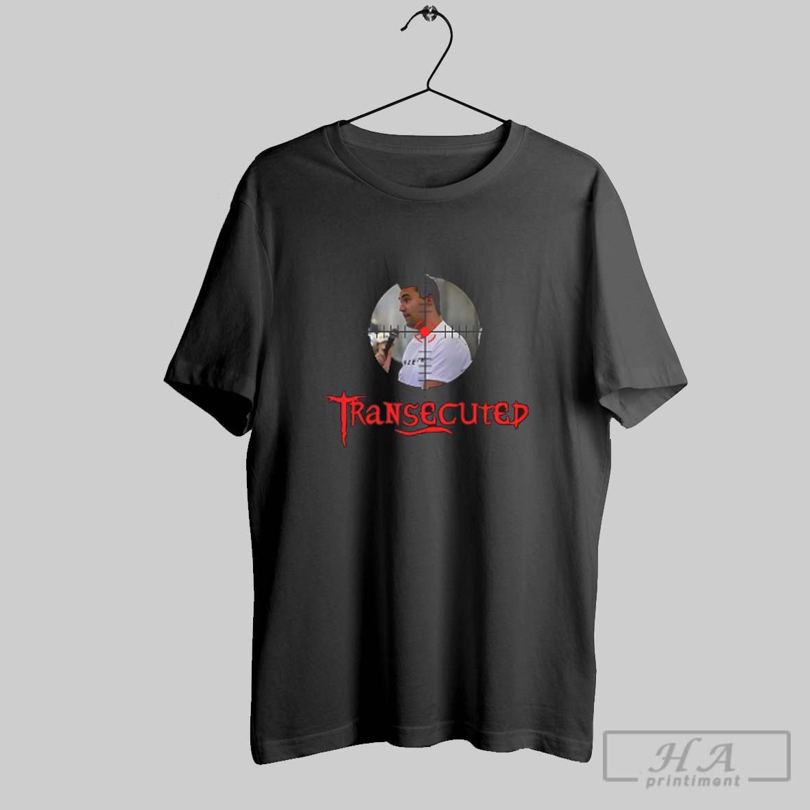 Official Transecuted Charlie Kirk Divinity V Neck Shirt