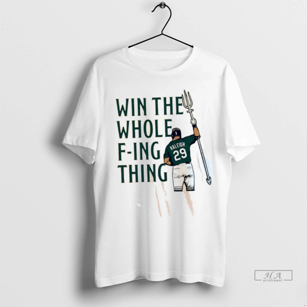 Official Trendy Cal Raleigh Win The Whole Fing Thing Shirt Sweater