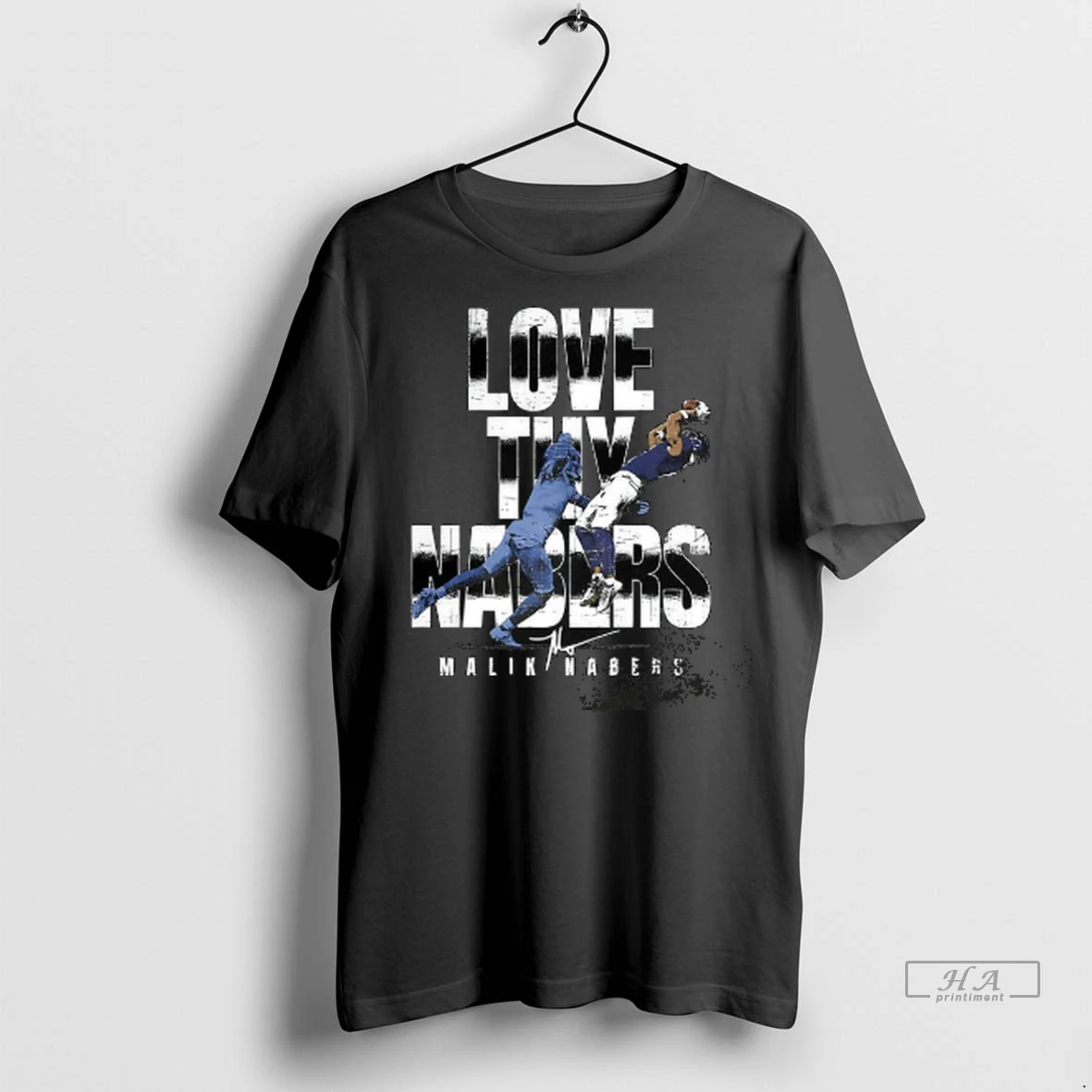 Official Trendy Malik Nabers New York Giants Football Love Thy Nabers Signature Shirt Sweater