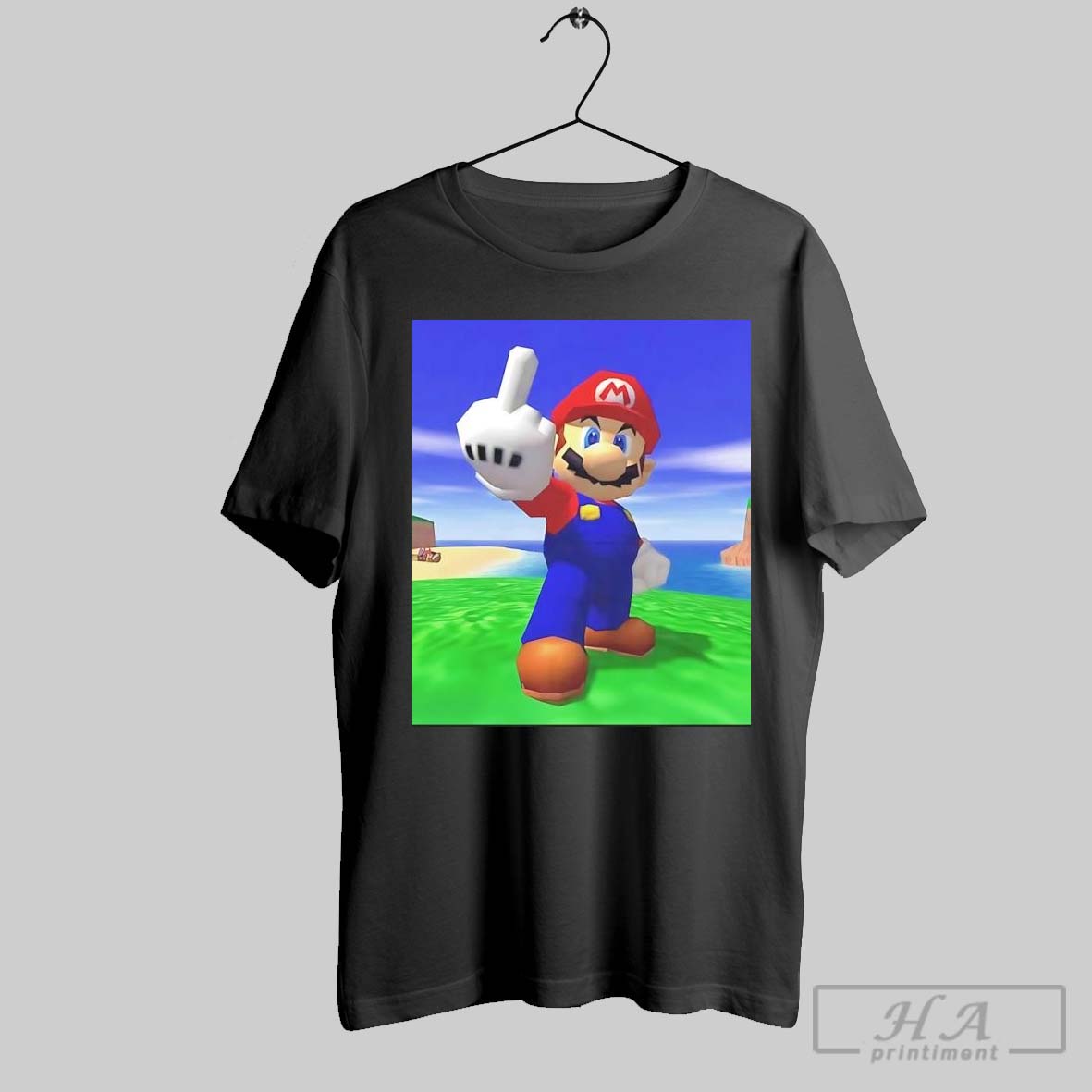 Official Trendy Super M Rebellious Middle Finger Graphic Tee Shirt