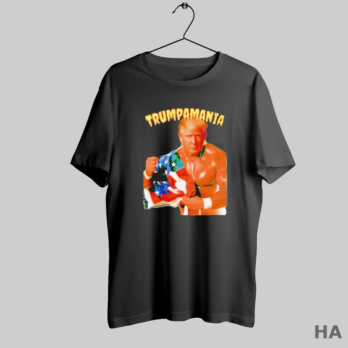 Official Trumpamania American Flag T Shirt