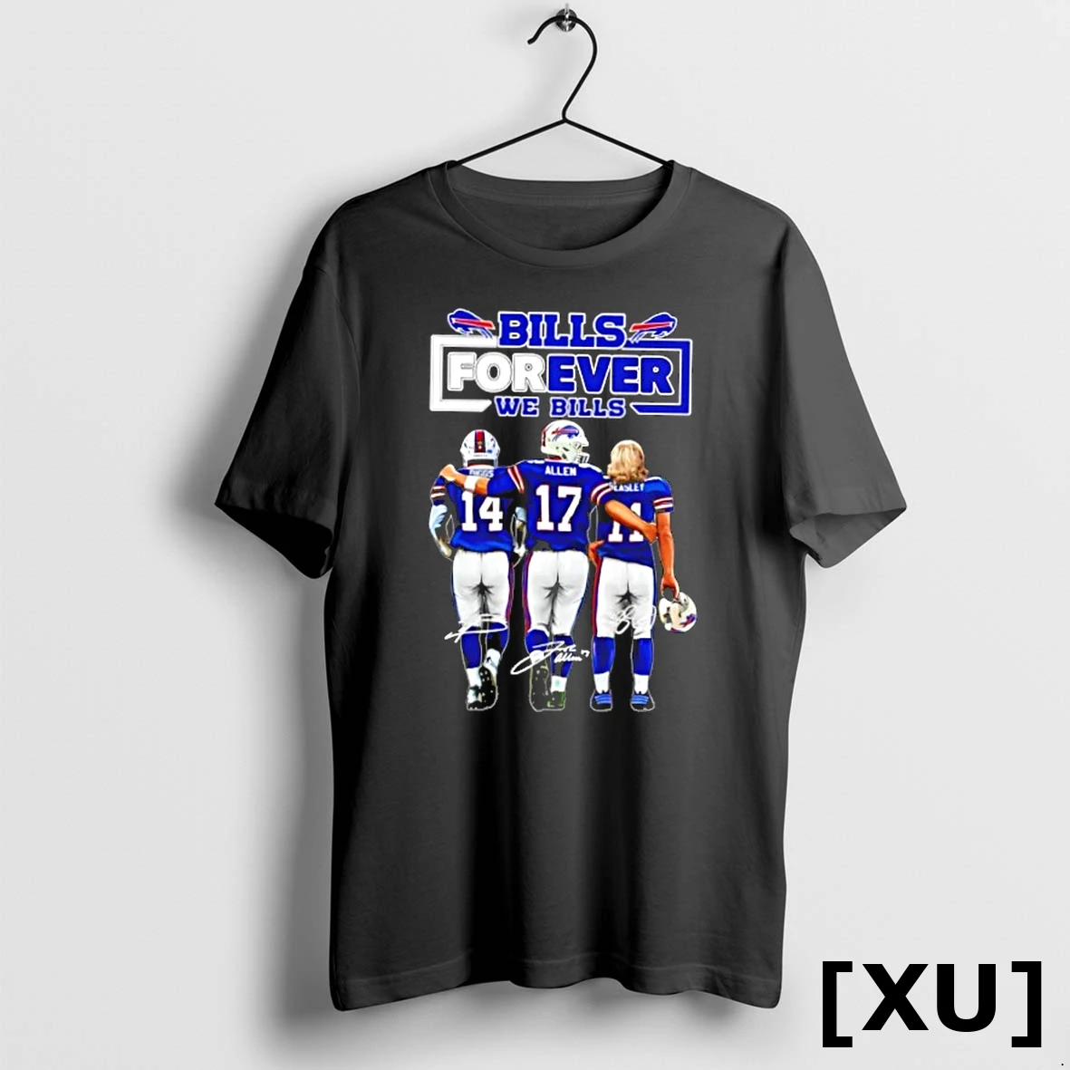 Official Tyrell Shavers Josh Allen Cole Beasley Bills Forever We Bills Signatures Tshirts Sweater