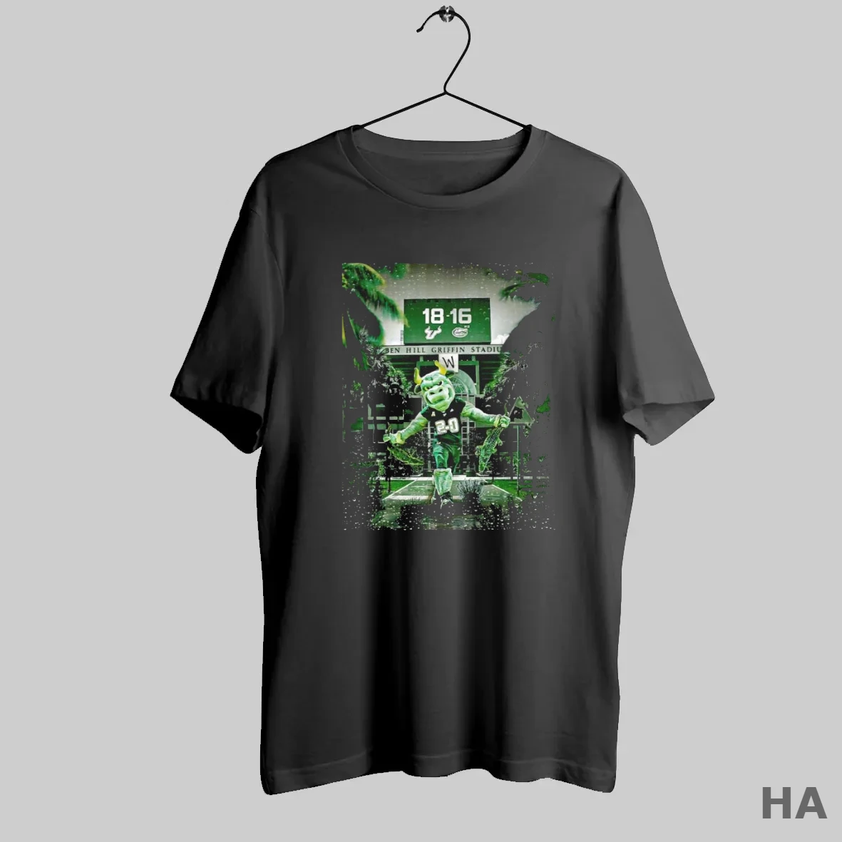 Official Usf Footballsilenced The Swamp T Shirt