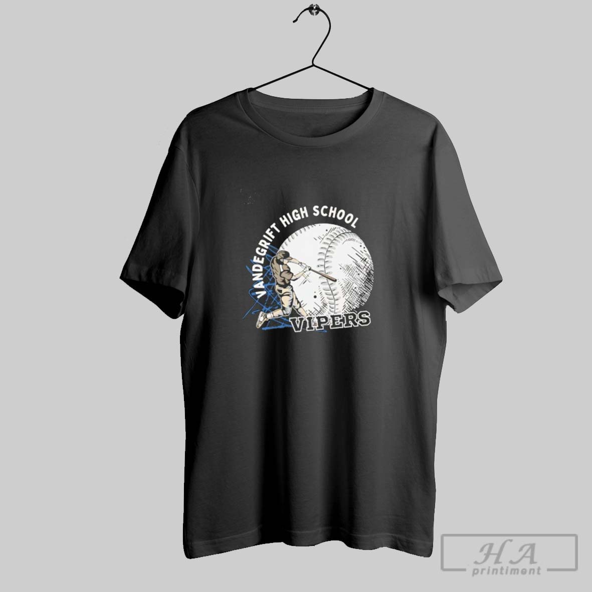 Official Vandegrift Crown Trio Baseball Highschool Vintage Shirt