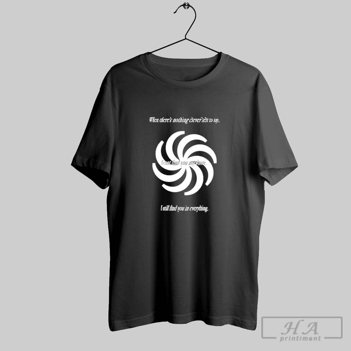 Official Vundabar When Theres Nothing Clever To Say I Still Find You In Everything I Cant Find You Anywhere Album Shirt