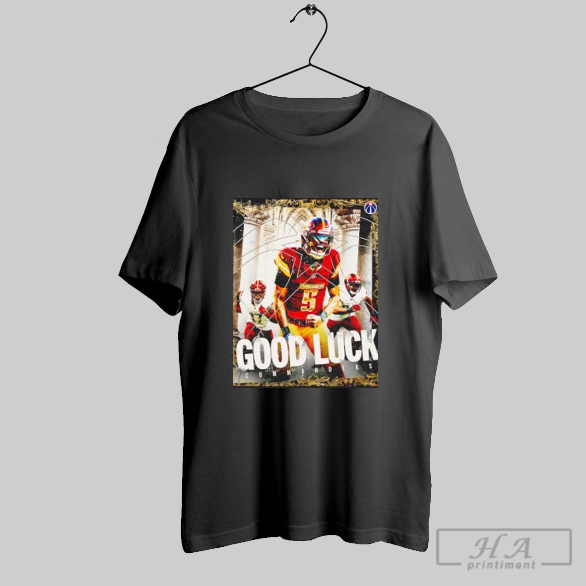 Official Washington Commanders Football Good Luck Commanders Tee Shirt