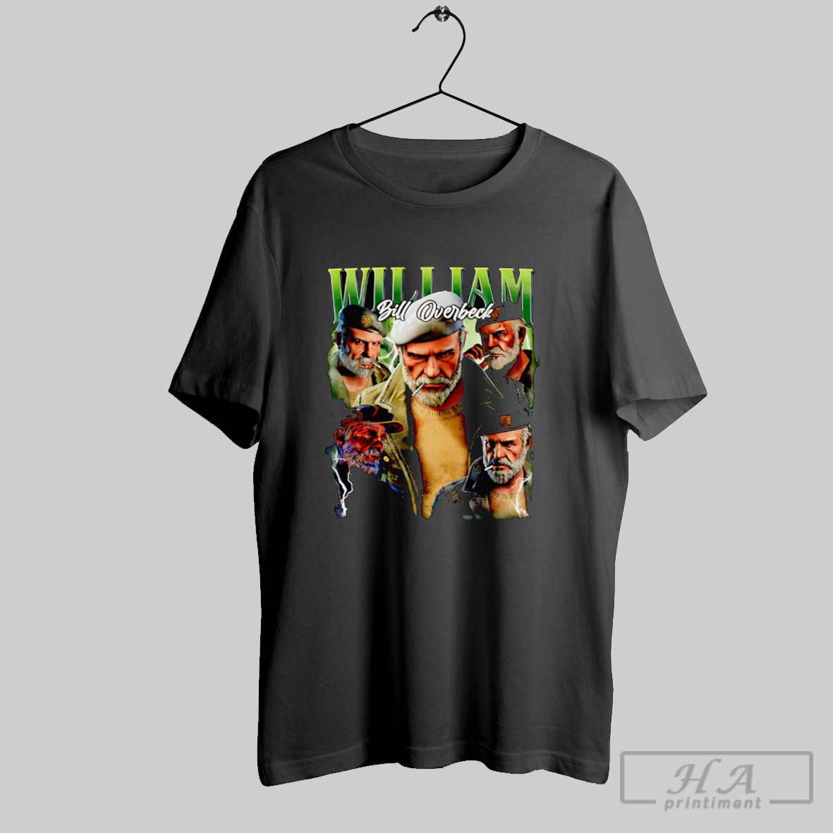 Official William Bill Overbeck Retro Tee Shirt