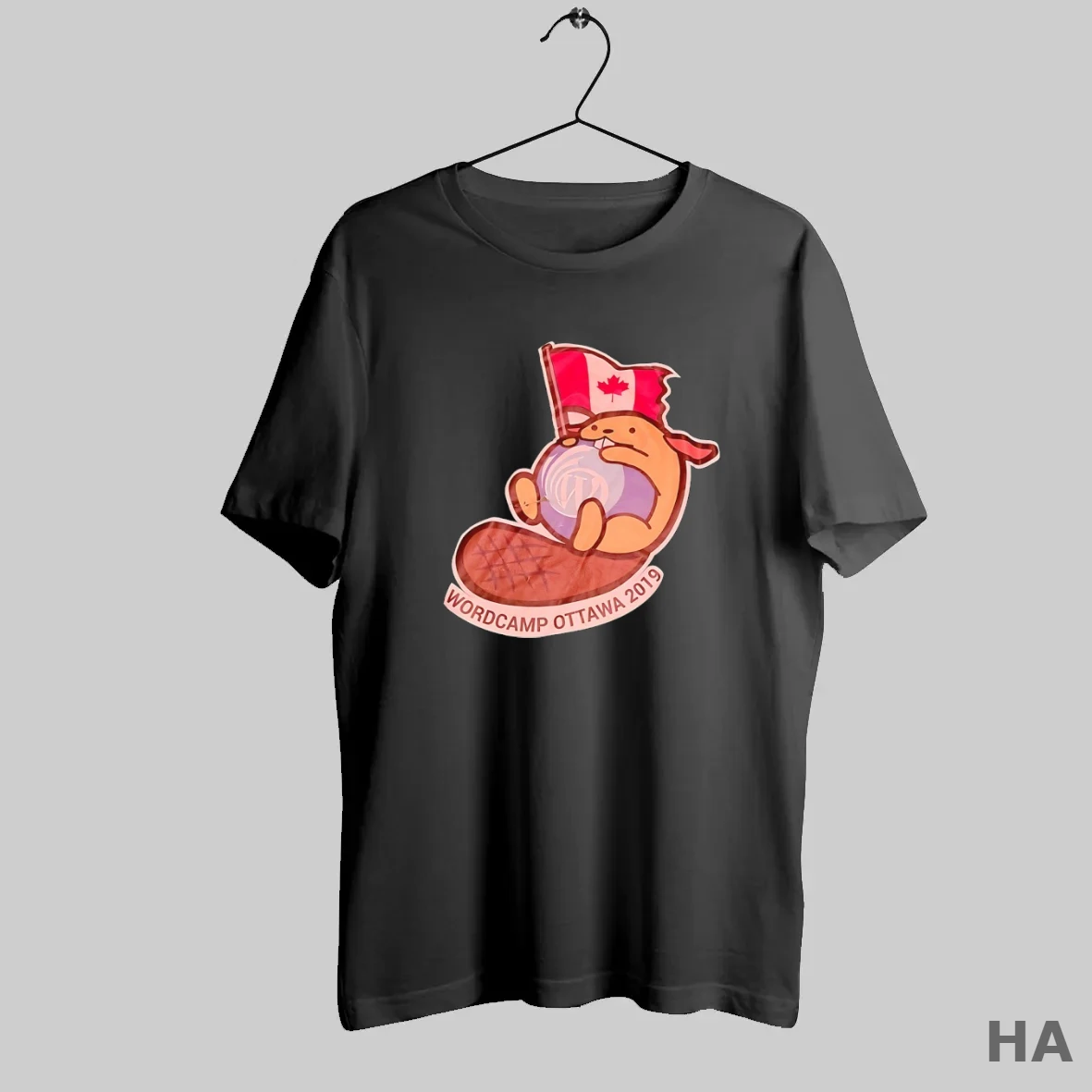 Official Wordcamp Ottawa 2019 Canada T Shirt
