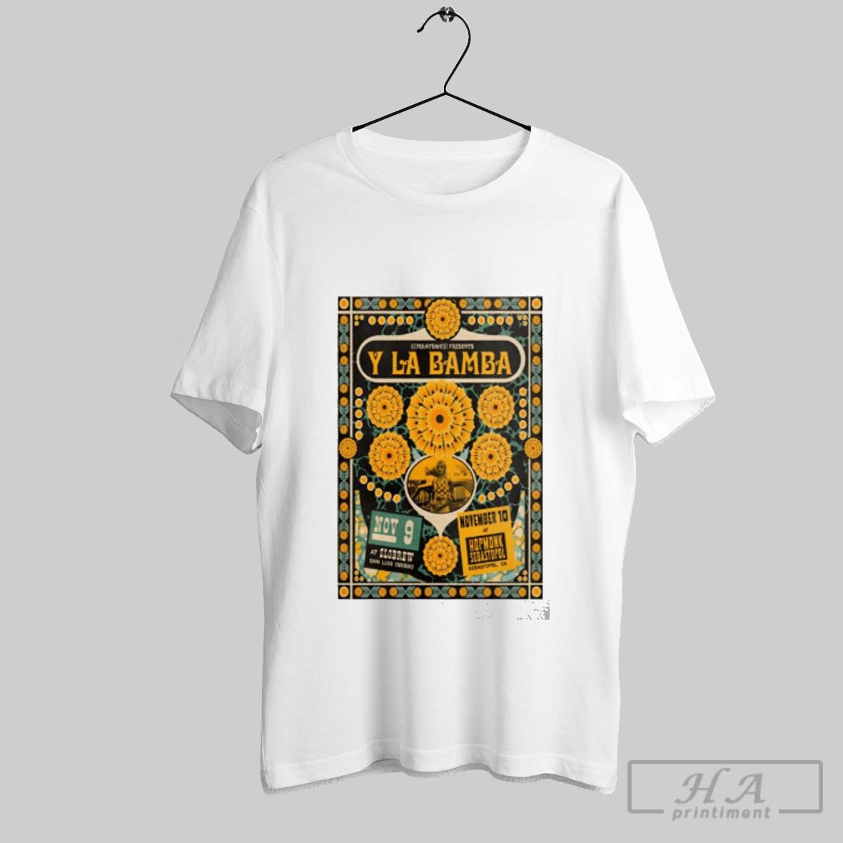 Official Y La Bamba San Luis Obispo Ca 11 9 2025 Shirt