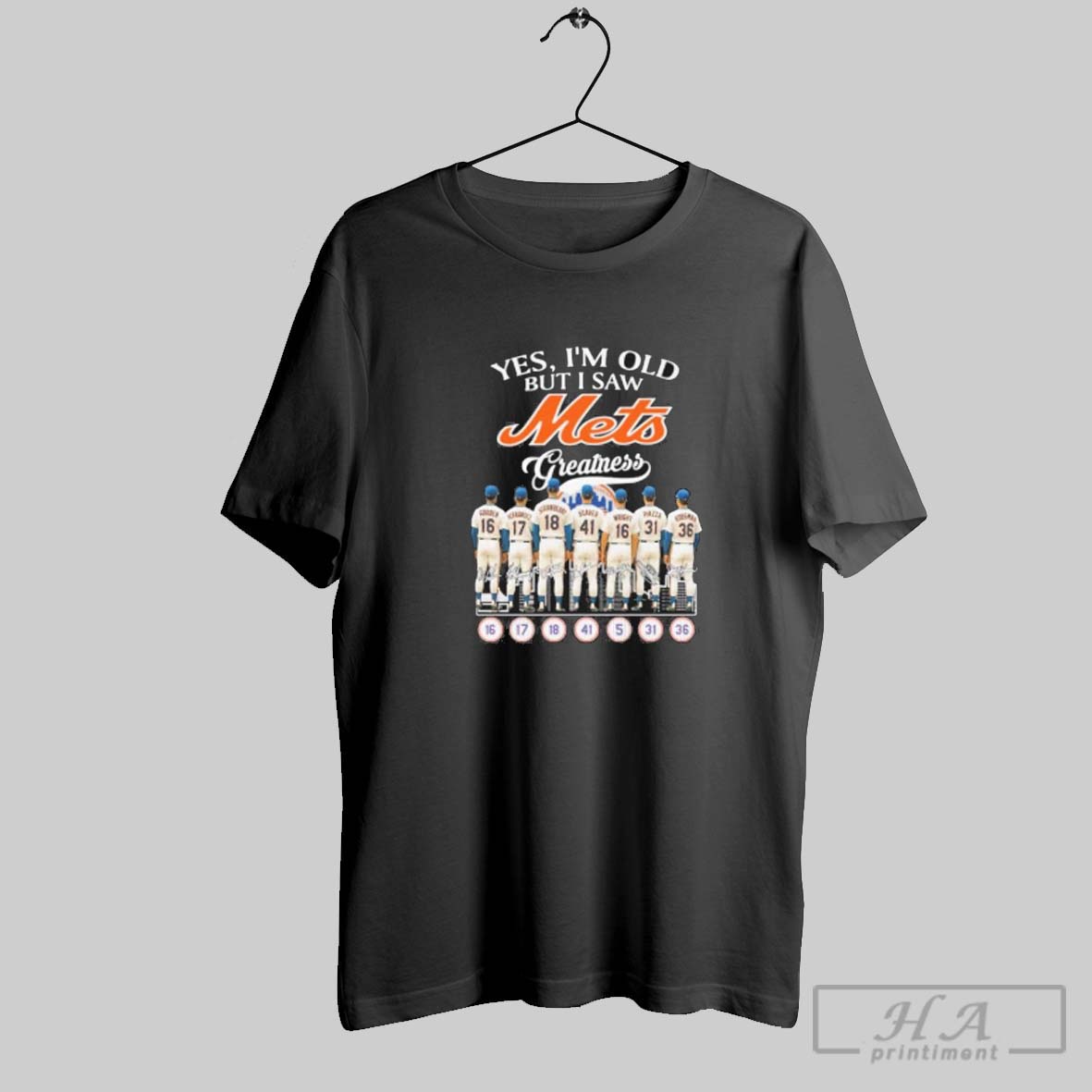 Official Yes Im Old But I New York Mets Greatness Tee Shirt