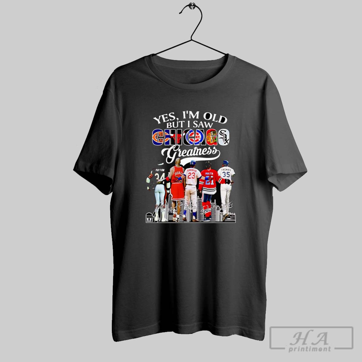 Official Yes Im Old But I Saw Chicago Greatness Signature Shirt
