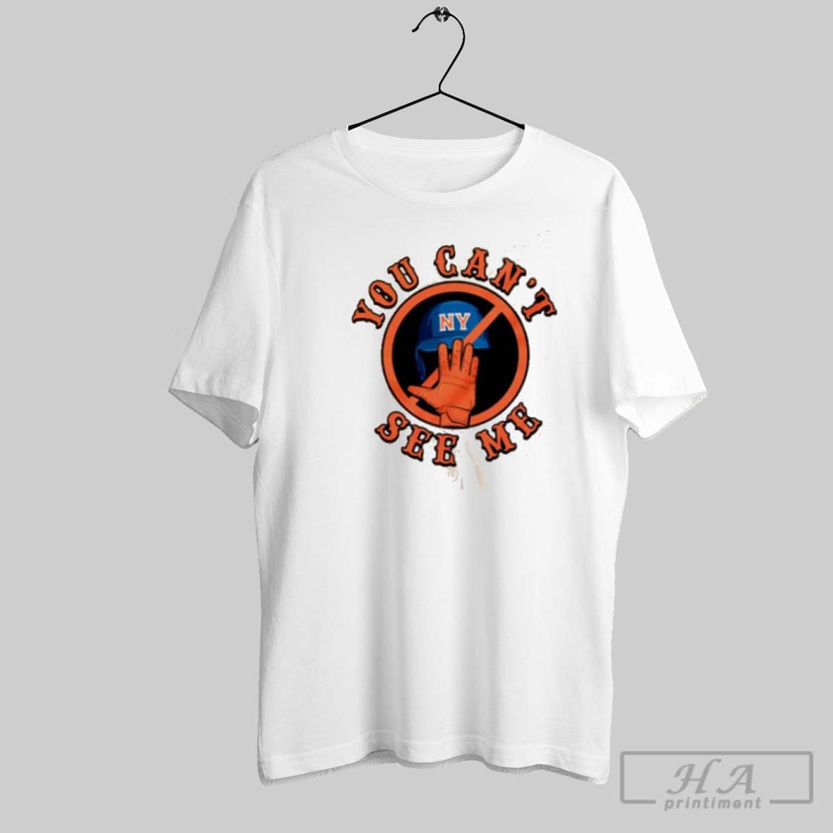 Official You Cant See Me New York Mets Tee Shirt