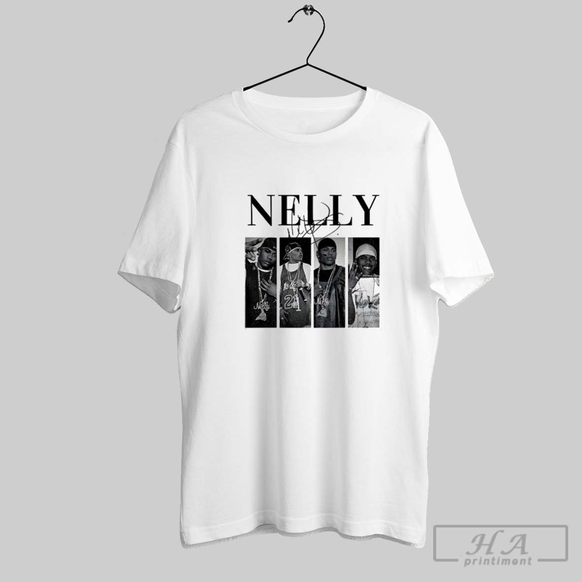 Official Nelly Rapper Signature Graphic _dth54z Shirt