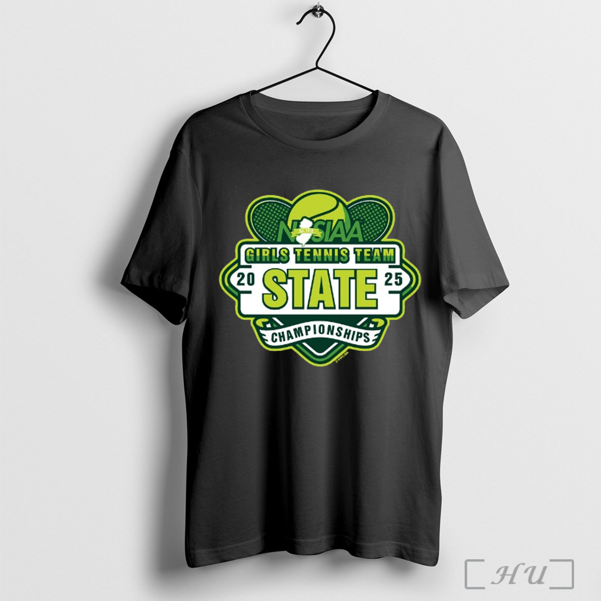 Officials 2025 Njsiaa Girls Tennis Team State Championship Logo T Shirt Sweatshirt