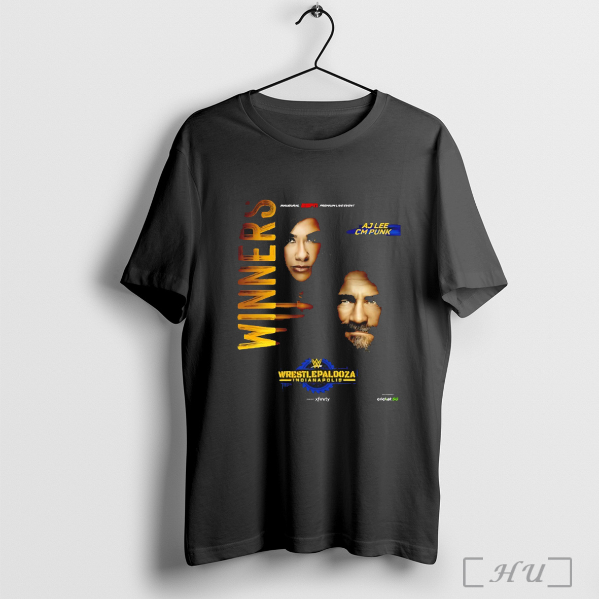 Officials Aj Lee And Cm Punk Get The Win At Wrestlepalooza T Shirt Sweatshirt