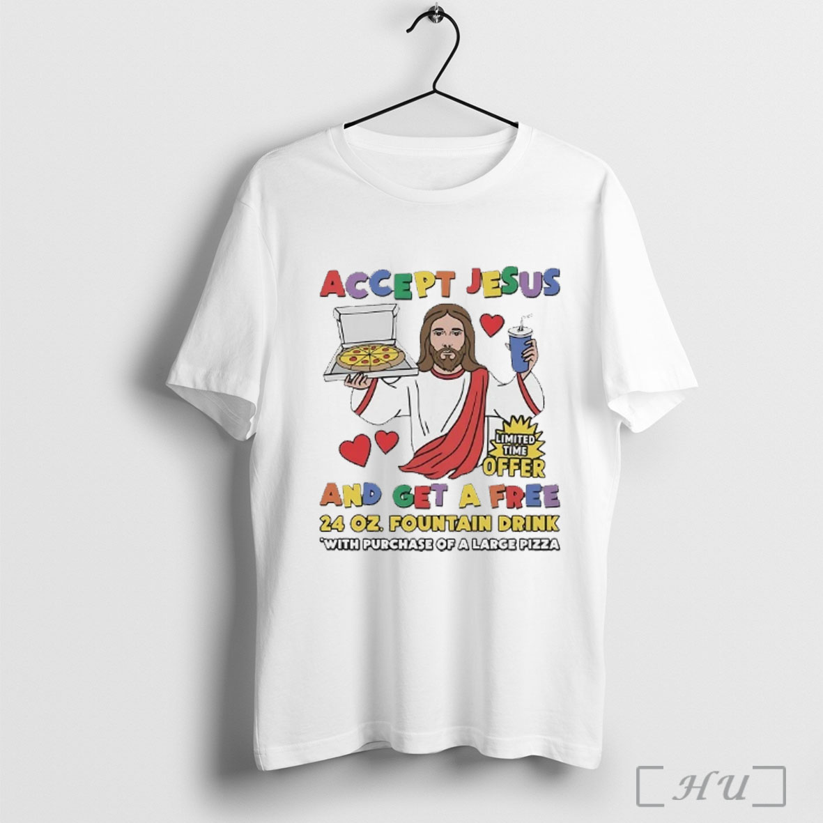 Officials Accept Jesus And Get A Free Fountain Drink With Purchase Of A Large Pizza