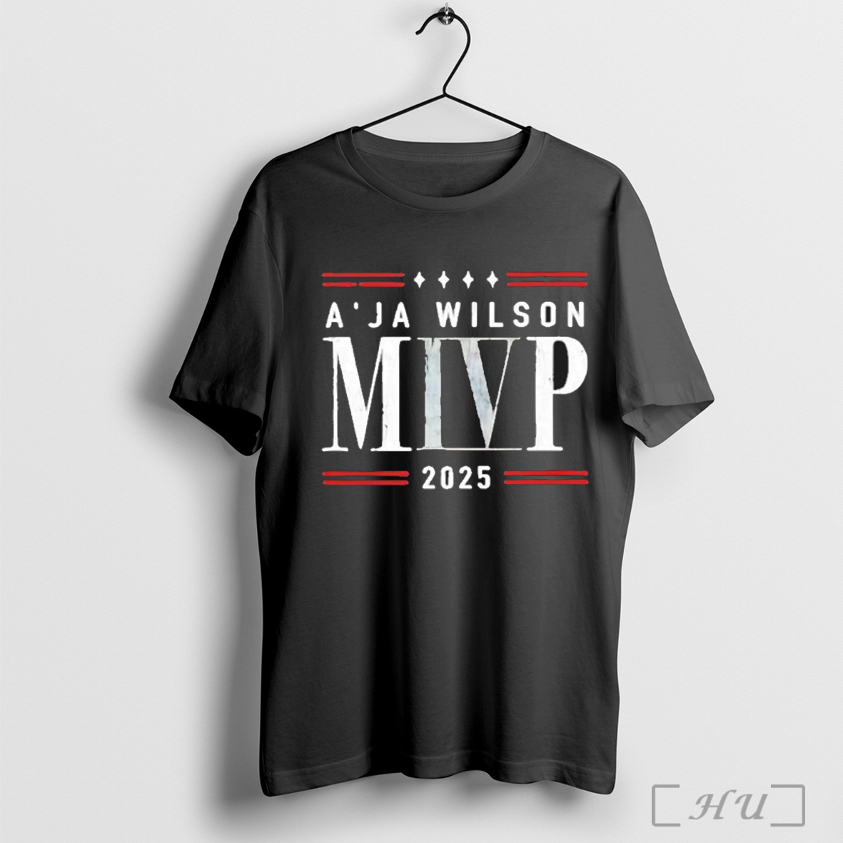 Officials Aja Wilson Mivp Campaign 2025 T Shirt Sweatshirt