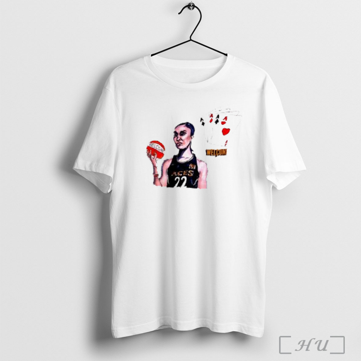 Officials Aja Wilson Mvp Aces Queen Welcome T Shirt Sweatshirt