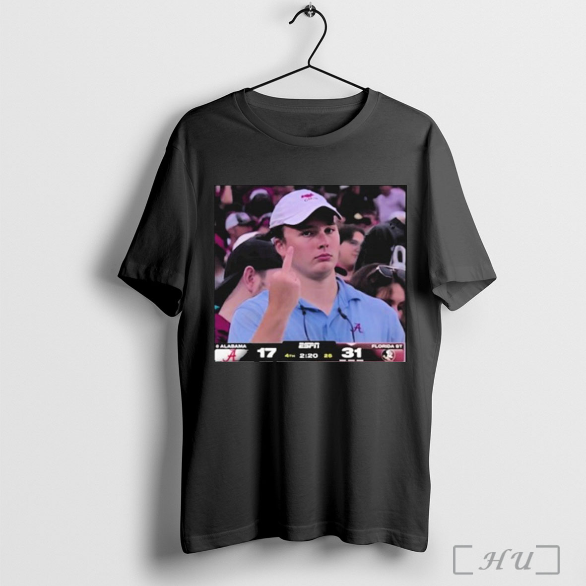 Officials Angry Alabama Crimson Tide Fan Middle Finger T Shirt Sweatshirt