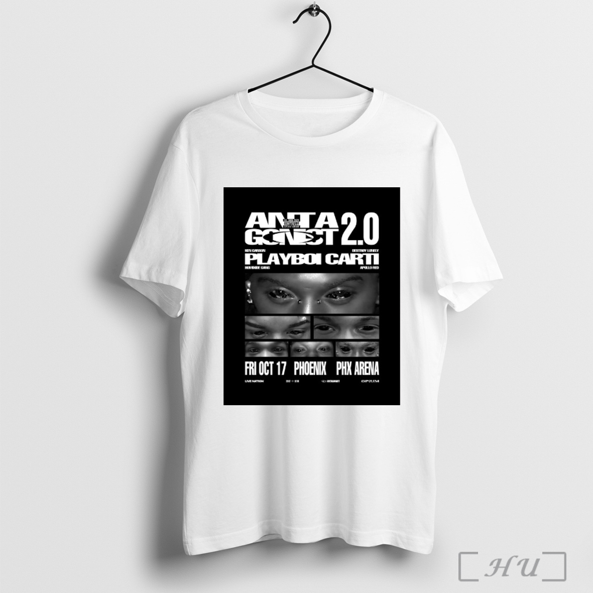 Officials Antagonist 2 0 Playboi Carti Friday October 17th 2025 At The Phx Arena In Phoenix Poster T Shirt Sweatshirt