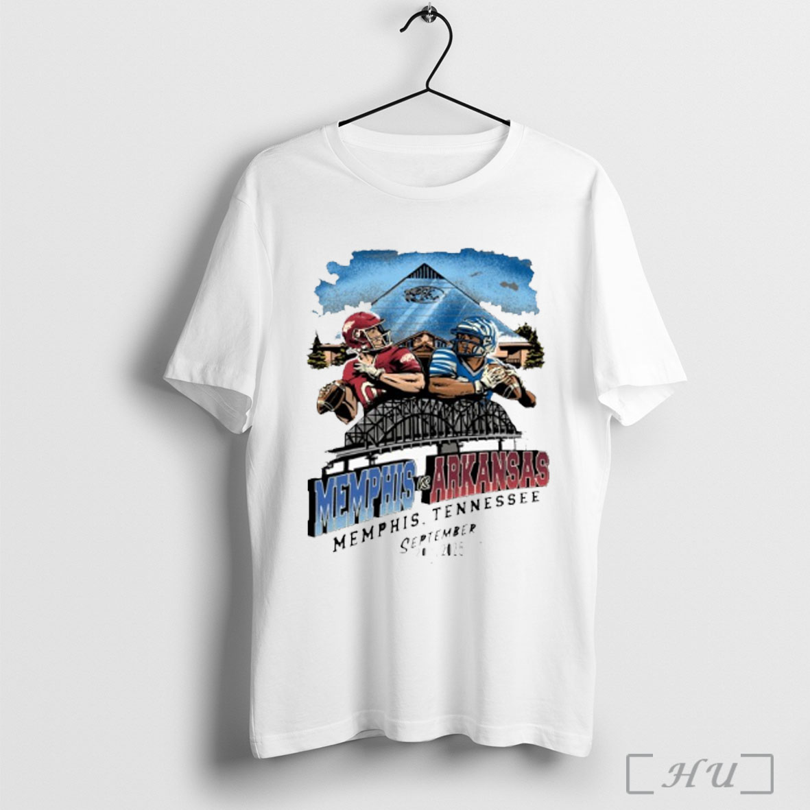 Officials Arkansas Vs Memphis Game Day 2025 September 20th T Shirt Sweatshirt