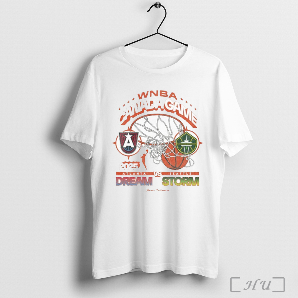 Officials Atlanta Dream Vs Seattle Storm 2025 Wnba Canada Game Day T Shirt Sweatshirt