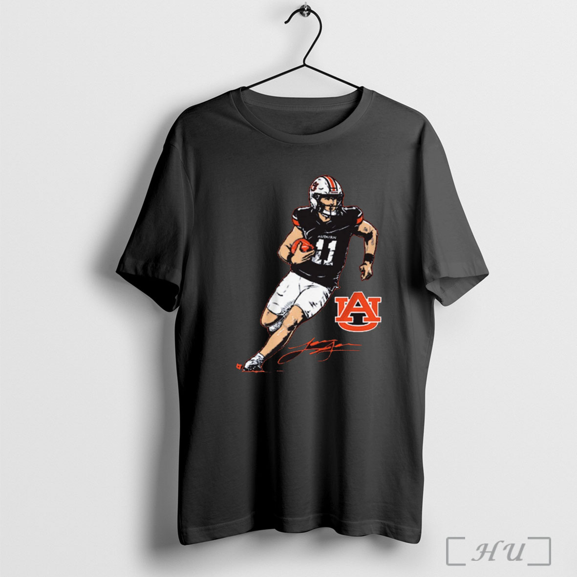 Officials Auburn Tigers Football Jackson Arnold Superstar Pose Signature T Shirt Sweatshirt
