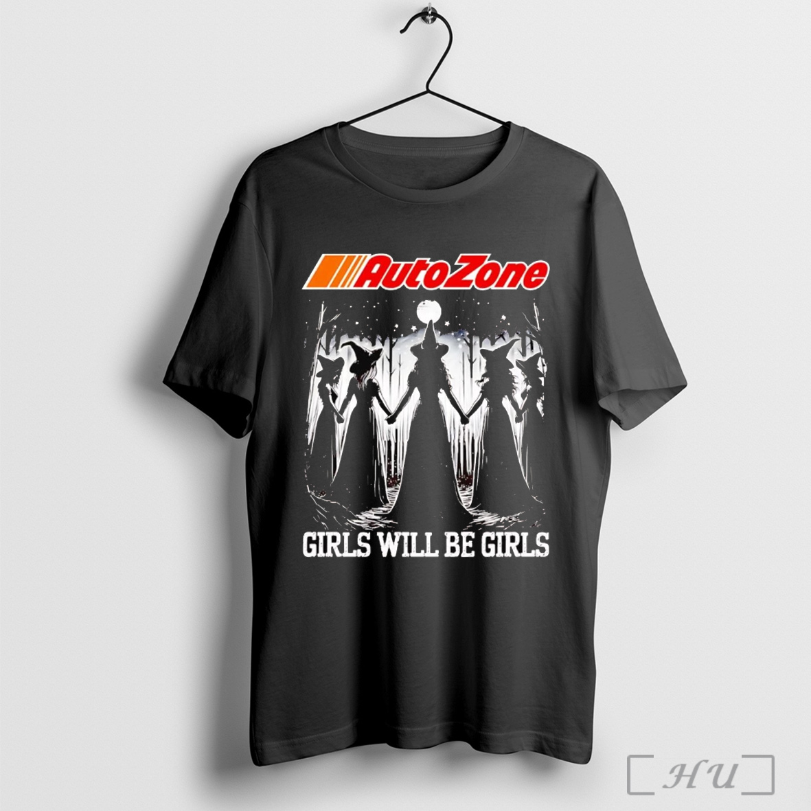 Officials Autozone Witch Girls Will Be Girls Halloween T Shirt Sweatshirt