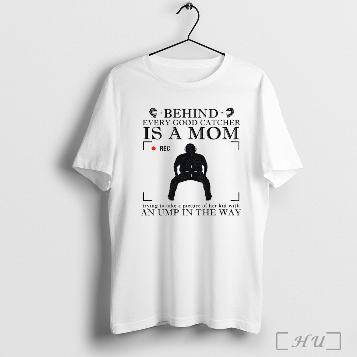 Officials Bigfoot Behind Every Good Catcher Is A Mom Trying To Take A Picture Of Her Kid With An Ump In The Way T Shirt Sweatshirt