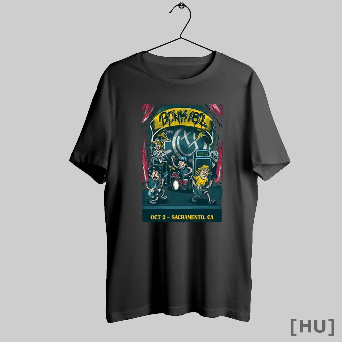 Officials Blink 182 Aftershock Festival Sacramento Ca Event October 2 2025 T Shirt Sweatshirt