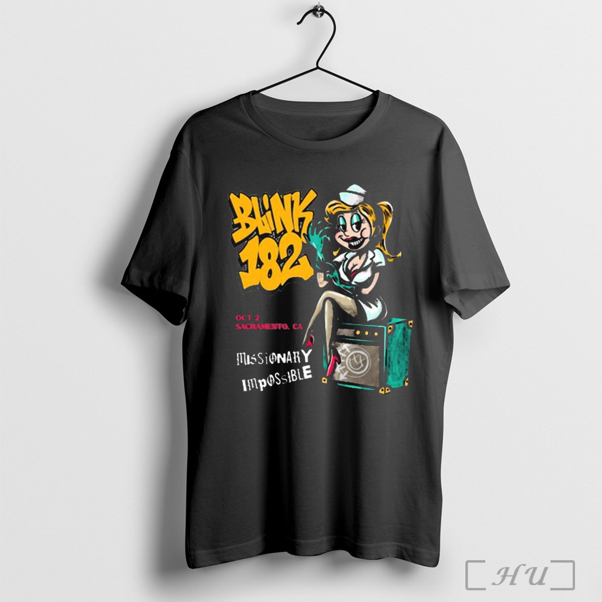 Officials Blink 182 Missionary Impossible Aftershock Festival In Sacramento Ca October 2 2025 T Shirt Sweatshirt