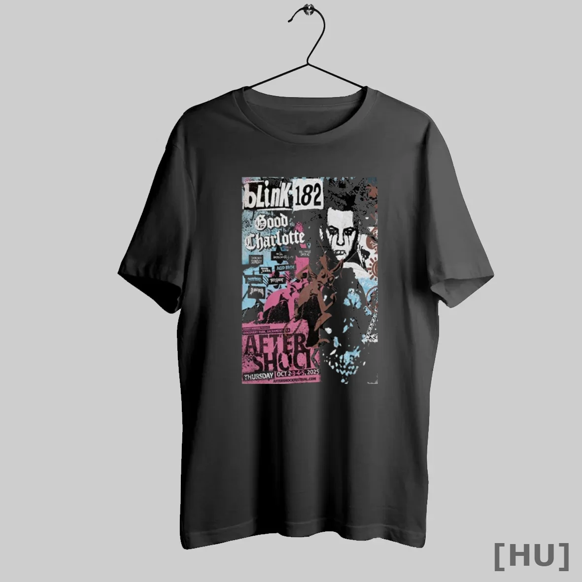 Officials Blink 182 Sacramento Ca October 2 5 2025 Aftershock Festival T Shirt Sweatshirt