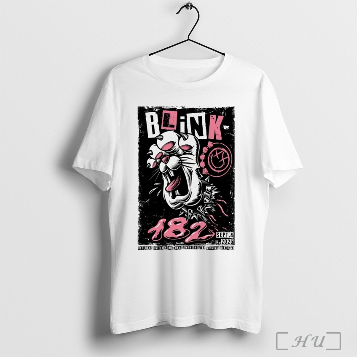 Officials Blink 182 Veterans United Home Loans Amphitheater In Virginia Beach Va Sept 4 2025 T Shirt Sweatshirt