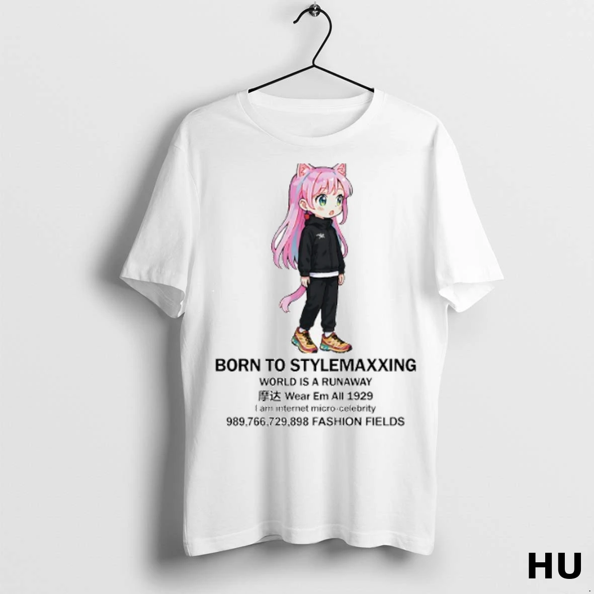 Officials Born To Stylemaxxing World Is A Runaway Wear Em All 1929 Anime T Shirt Sweatshirt
