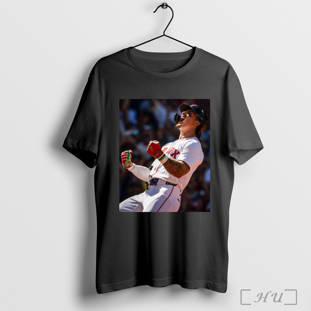Officials Boston Red Sox Jarren Duran Celebration Pose Photo T Shirt Sweatshirt
