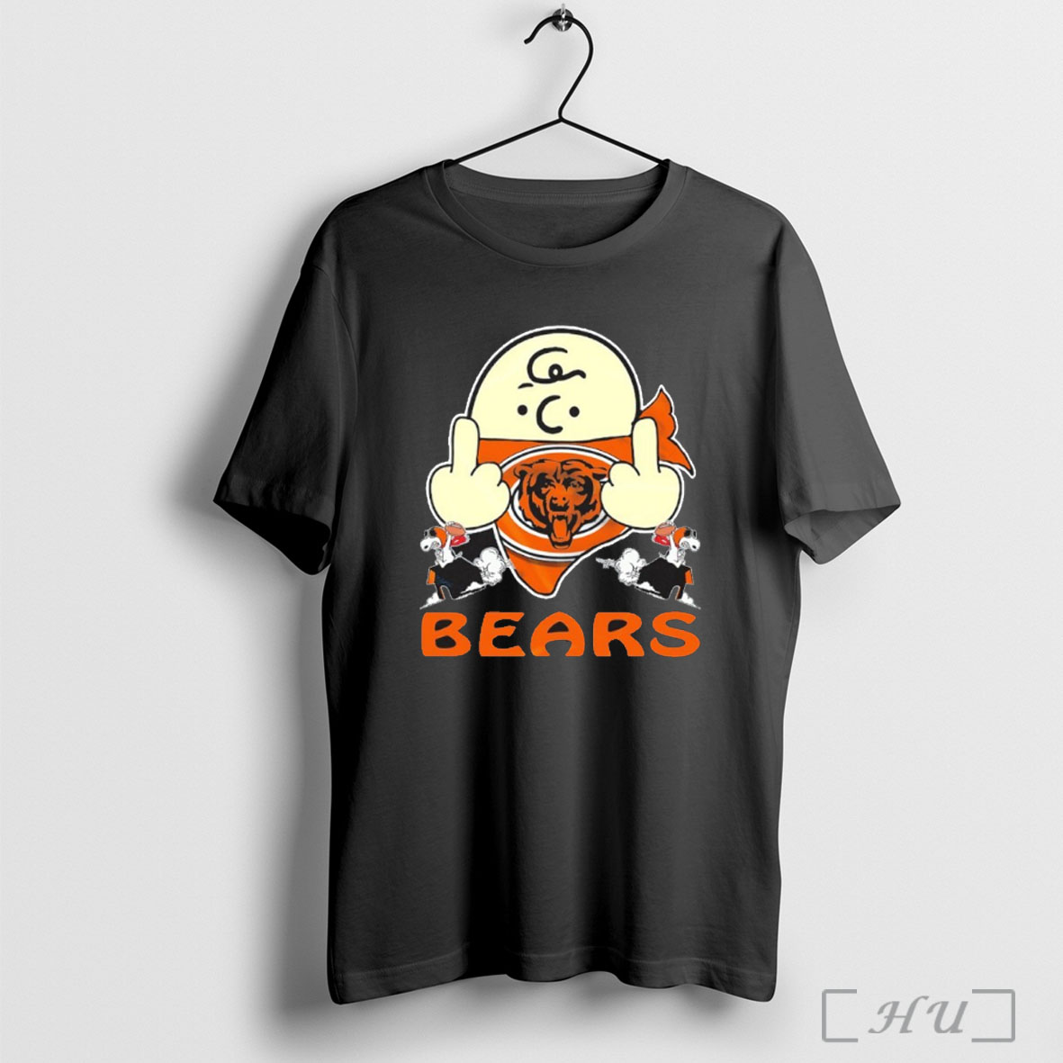 Officials Brown And Snoopy Fuck Bears T Shirt Sweatshirt