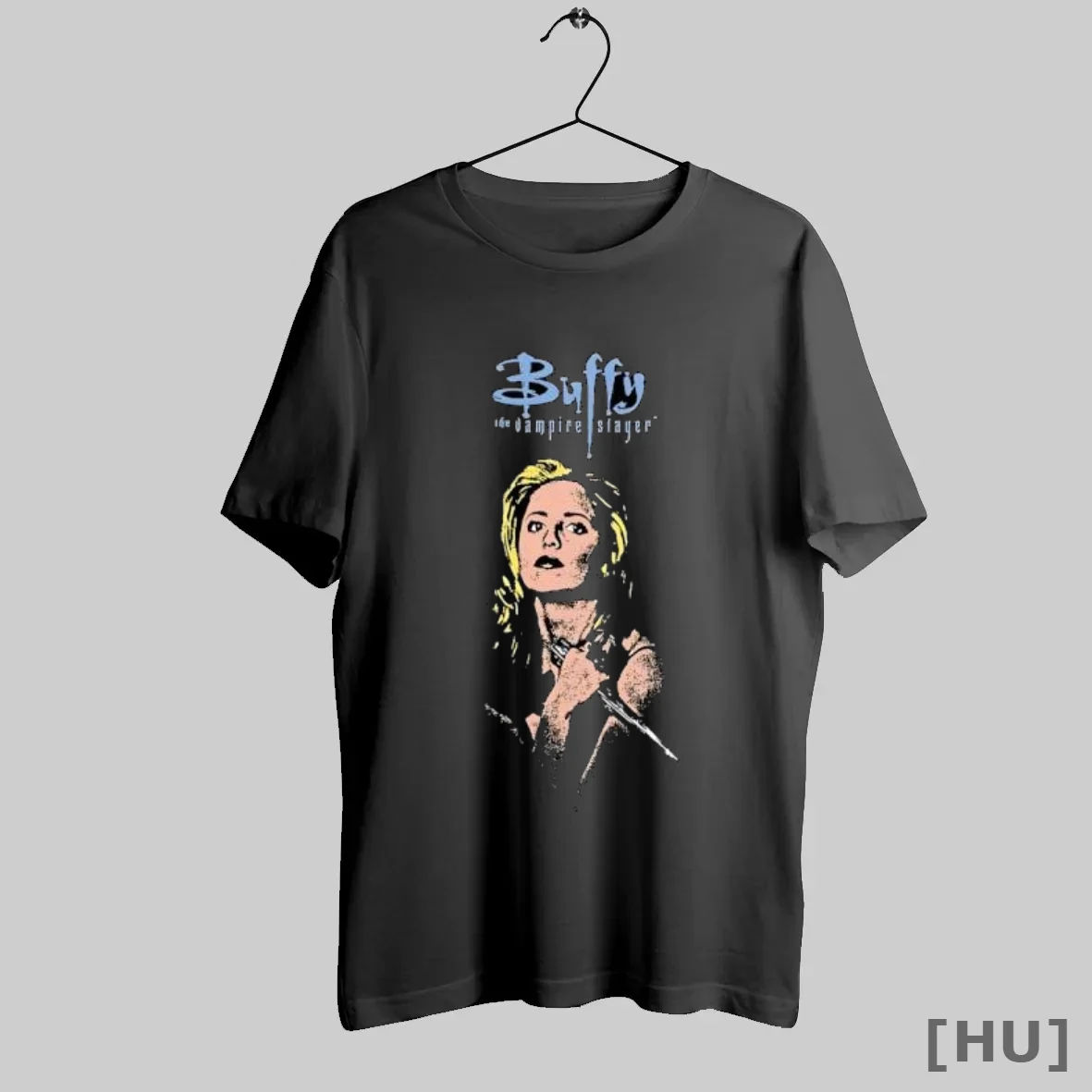 Officials Buffy The Vampire Slayer Sarah Michelle Gellar Holding A Stake T Shirt Sweatshirt