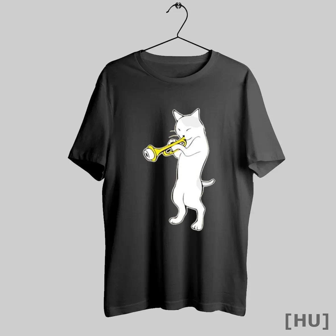 Officials Cat Standing Playing A Golden Trumpet T Shirt Sweatshirt
