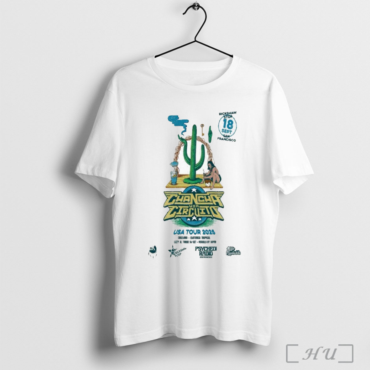 Officials Chancha Via Circuito Usa Tour 2025 Sep 18 San Francisco Ca T Shirt Sweatshirt
