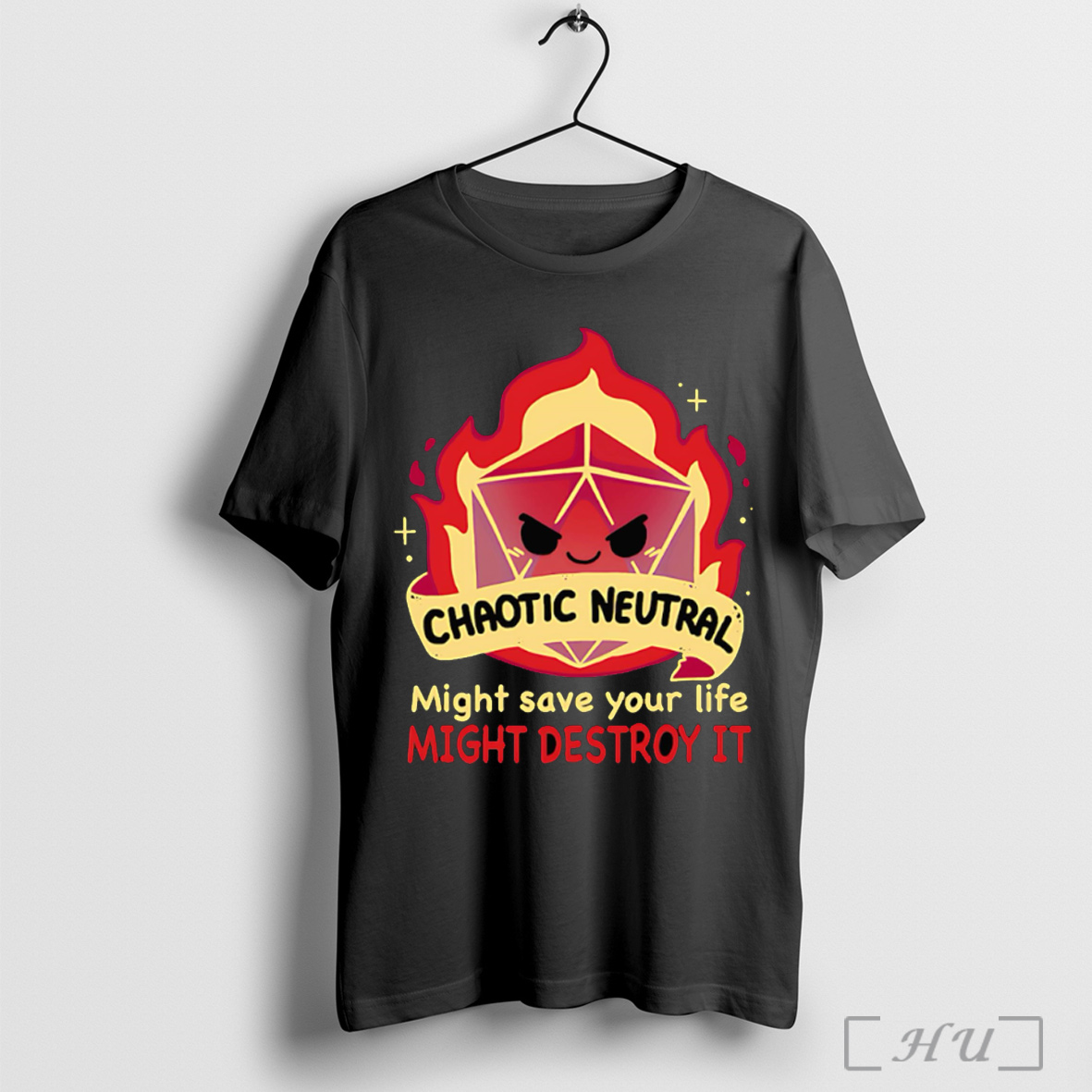 Officials Chaotic Neutral Might Save Your Life Might Destroy It T Shirt Sweatshirt