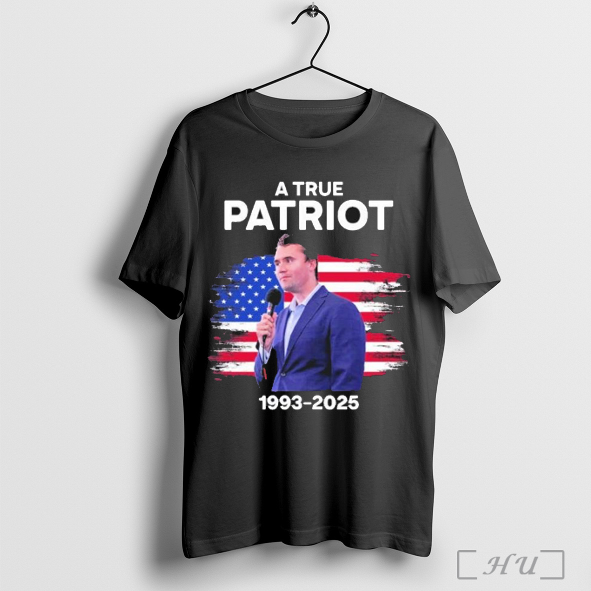 Officials Charlie Kirk 1993 2025 A True Patriot America Flag T Shirt Sweatshirt