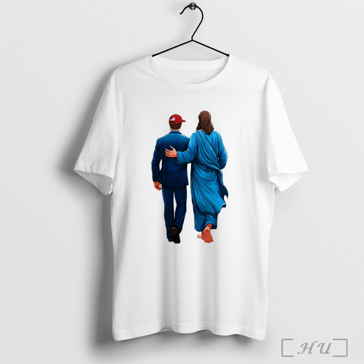 Officials Charlie Krik Red Hat Walking With Jesus Assassination Great American Patriot Classic Mens T Shirt Sweatshirt