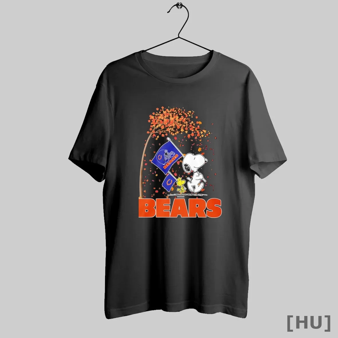 Officials Chicago Bears Snoopy And Woodstock Happy Autumn T Shirt Sweatshirt