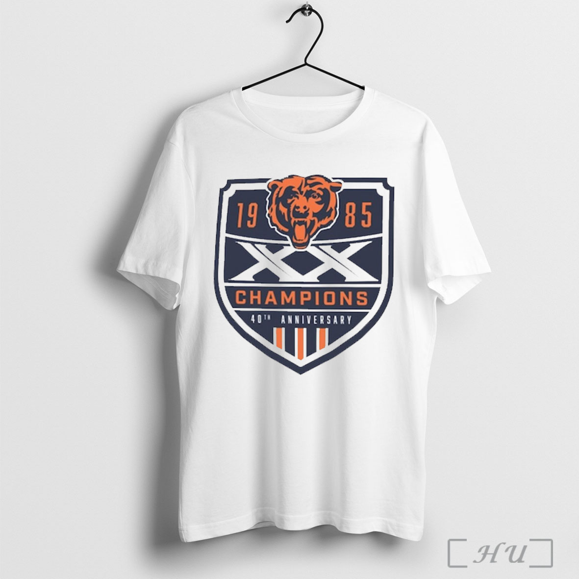 Officials Chicago Bears Super Bowl Xx Champions 40th Anniversary 1985 2025 T Shirt Sweatshirt