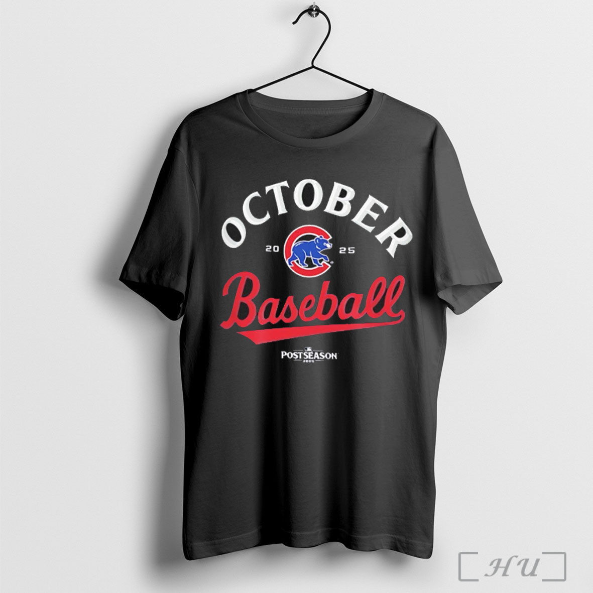 Officials Chicago Cubs October 2025 Mlb Postseason Clinched T Shirt Sweatshirt